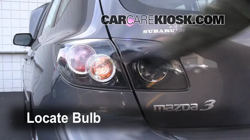 2008 Mazda 3 S 2.3L 4 Cyl. Hatchback Lights